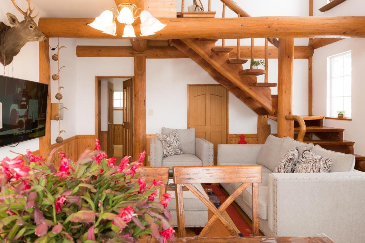 Sapporo Luxury Log House 5Brm Max 18Ppl 4 Free Parking Villa Dış mekan fotoğraf