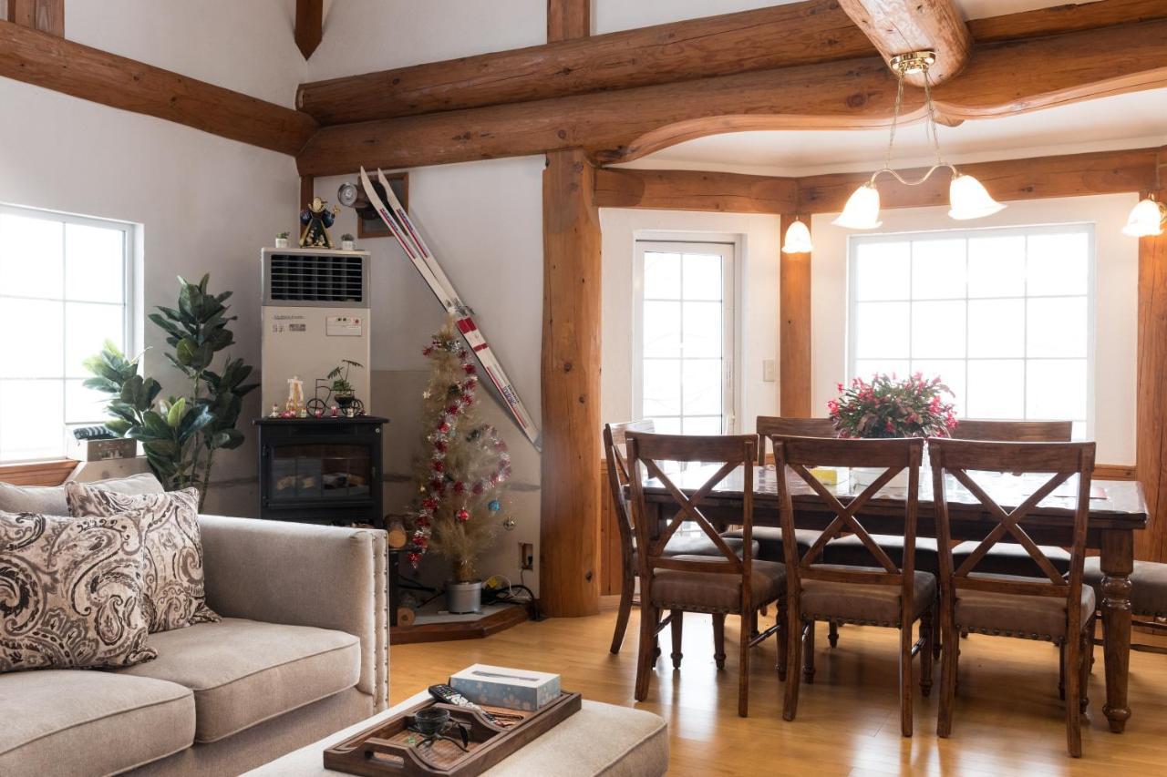 Sapporo Luxury Log House 5Brm Max 18Ppl 4 Free Parking Villa Dış mekan fotoğraf